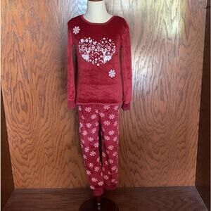 Modern Kids Girls Holiday Pajamas Set